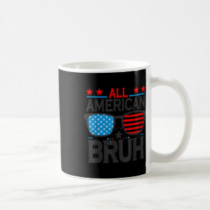 All American Bruh Cool Sungles 4th Of July Boy Tee Coffee Mug
