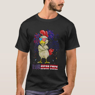 All American Chick Funny 4th Of July Patriotic USA T-Shirt