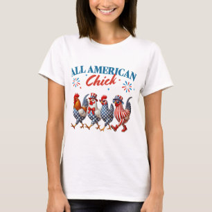All American Chick  T-Shirt