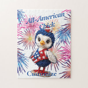 All-American Chick Thunder_Cove Jigsaw Puzzle