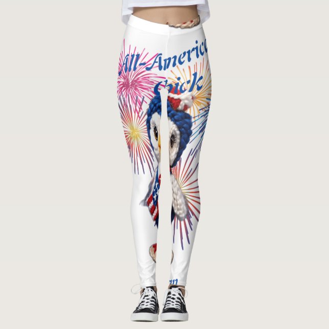 All-American Chick Thunder_Cove  Leggings (Front)