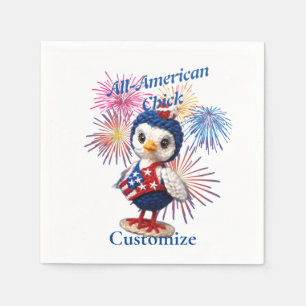 All-American Chick Thunder_Cove  Napkin