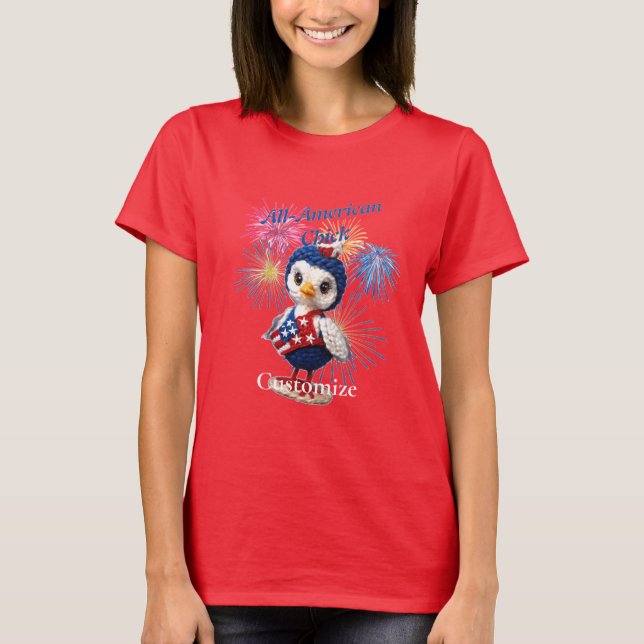 All-American Chick Thunder_Cove  T-Shirt (Front)