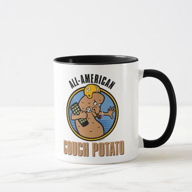 All-American Couch Potato Mug (Right)