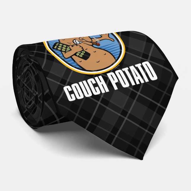 All-American Couch Potato tie (Rolled)