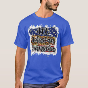 All American Counselor Leopard Matching School Pre T-Shirt