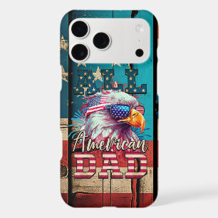 All American Dad 4th of July Bald Eagle USA Flag