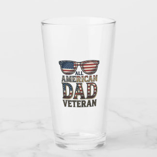 All American Dad Veteran Patriotic Sunglasses Shir Glass