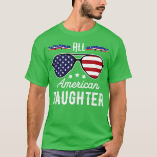 All American Daughter 4th Of July Sunglasses (1) T-Shirt