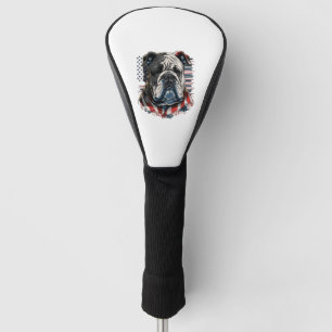 ALL AMERICAN DOG-lovers english bulldog 3 Golf Head Cover