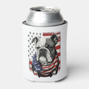 ALL AMERICAN DOG-lovers english bulldog Can Cooler