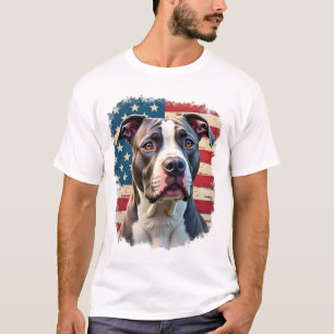 ALL AMERICAN DOG-lovers pit bul (2) T-Shirt