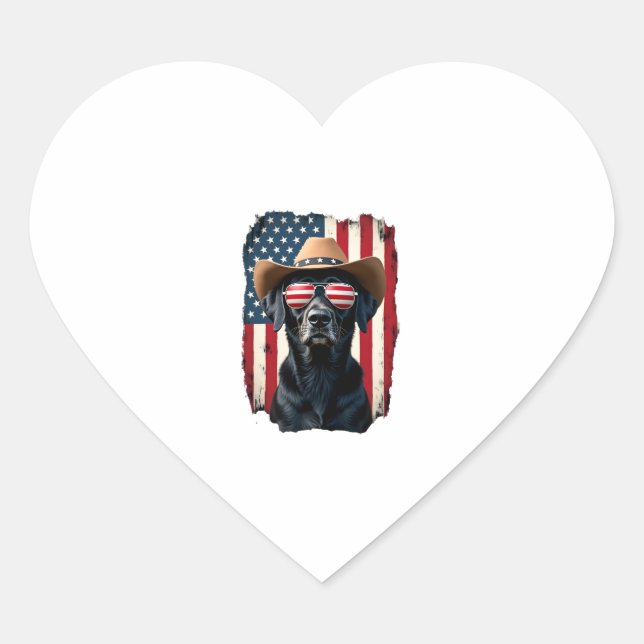 ALL AMERICAN DOG-lovers pit bull  (1) Heart Sticker (Front)