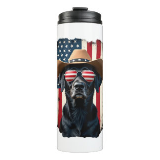 ALL AMERICAN DOG-lovers pit bull  (1) Thermal Tumbler