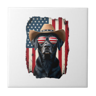 ALL AMERICAN DOG-lovers pit bull  (1) Tile
