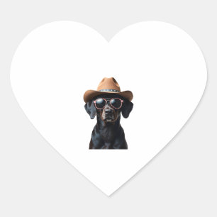ALL AMERICAN DOG-lovers pit bull (3) Heart Sticker