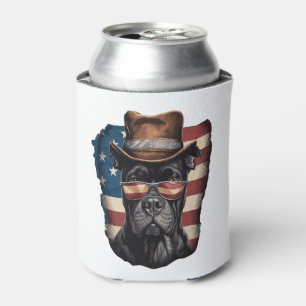 ALL AMERICAN DOG-lovers pit bull Can Cooler