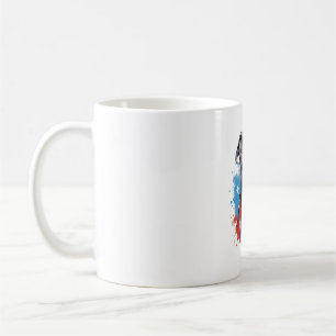 ALL AMERICAN DOG-lovers pit bull Coffee Mug