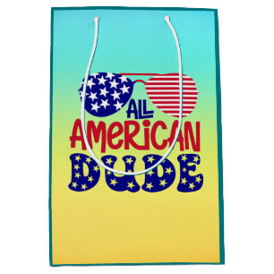 All American Dude-32286 Medium Gift Bag