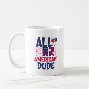 All American Dude-96993 Coffee Mug