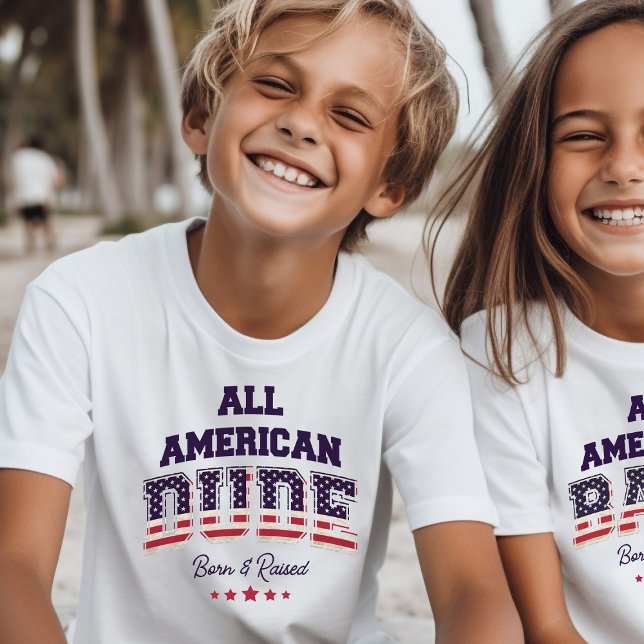 All American Dude Patriotic 4th of July T-Shirt (Who said 4th of July outfits could look this cute!)