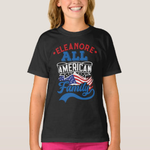 All american family 4th july patriotic matching T-Shirt
