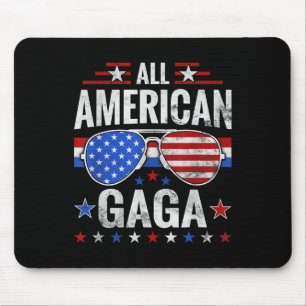 All American Gaga Sungles Family 4th Of July Patri Mouse Mat