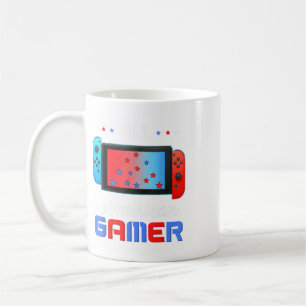 All American Gamer Funny 4th Of July Boys Kids Men Coffee Mug
