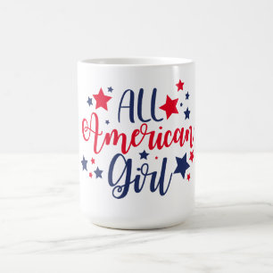 All-American Girl Coffee Mug