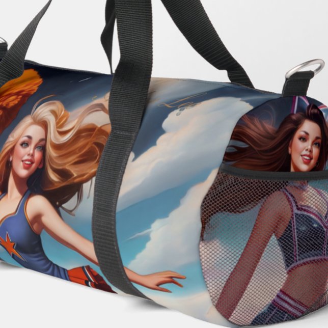 All American Girl Mashup Cheerleading Duffel Bag (Creator Uploaded)