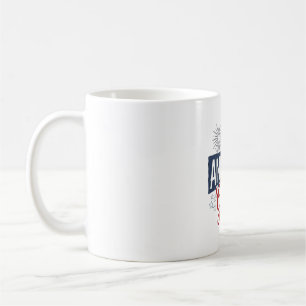 All American Girl Patriotic Vintage Shirt Design_1 Coffee Mug