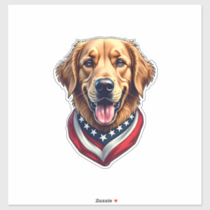 All American Golden Retriever Vintage Tee 4