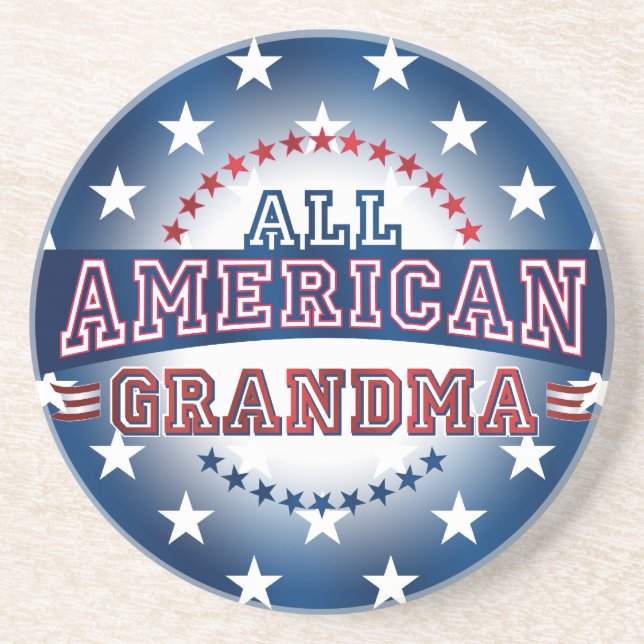 All-American Grandma Coaster (Front)