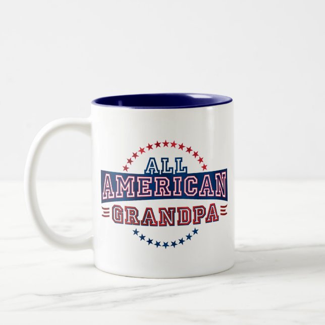 All-American Grandpa Coffee Mug (Left)
