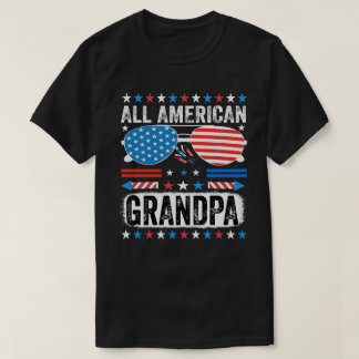 All American Grandpa Patriotic t shirt