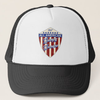 All American Grumpy Grandpa Trucker Hat