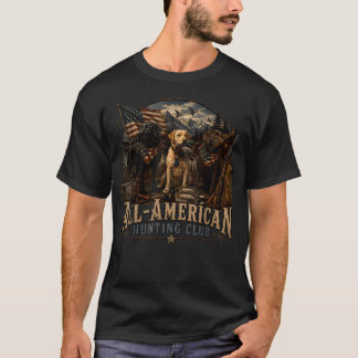 All American Hunting Club Duck Hunter Lab T-Shirt