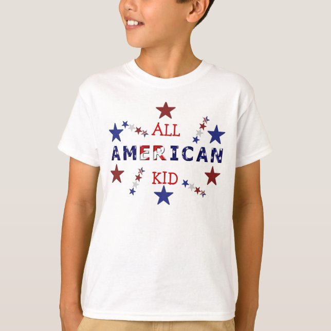 ALL AMERICAN KID T-SHIRT (Front)