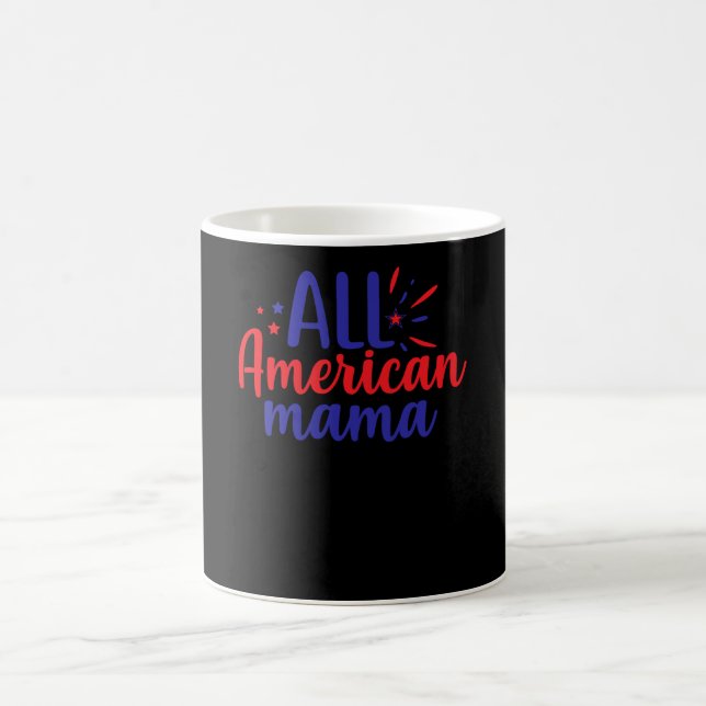 All American Mama Coffee Mug (Center)
