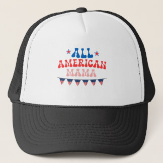 All American MaMa Trucker Hat