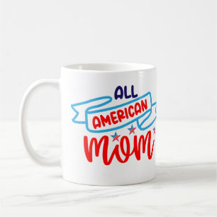 All American Mom Coffee Mug