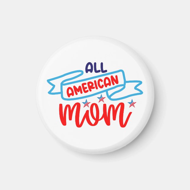 All American Mom      Magnet (Front)