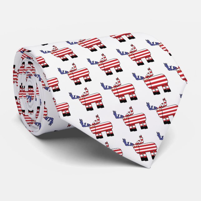 All American Moose Tie (Rolled)