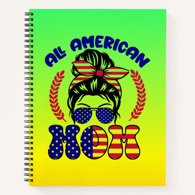 All American Mum-32169 Notebook (Front)