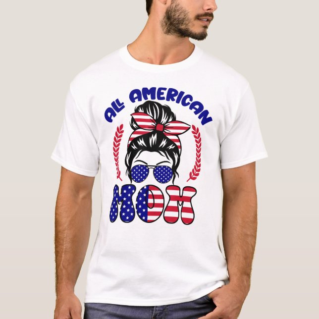 All American Mum-32169 T-Shirt (Front)