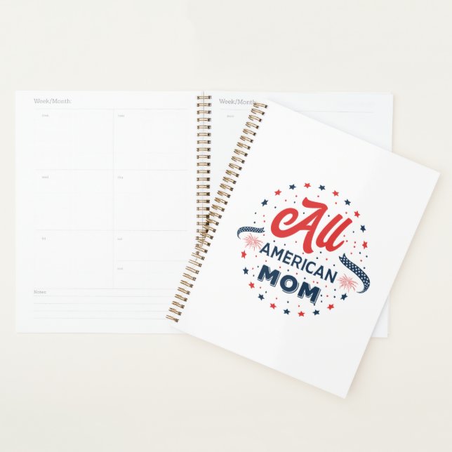 All American Mum Spiral Planner (Display)