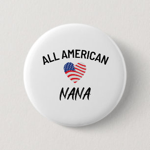 All American Nana 6 Cm Round Badge