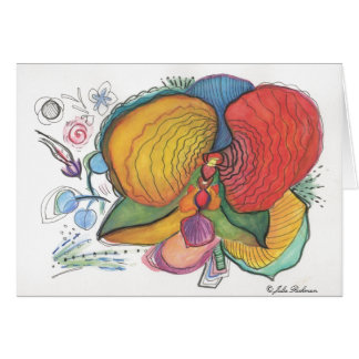 All American New Flower Card