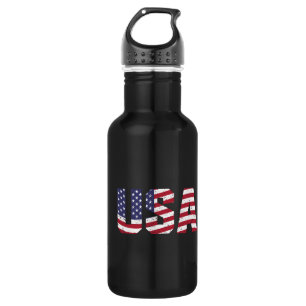 “All American” Patriotic USA Logo 532 Ml Water Bottle