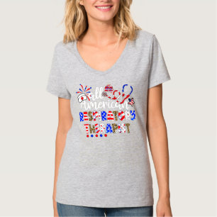 All American Respiratory Therapist Fireworks 4th T-Shirt